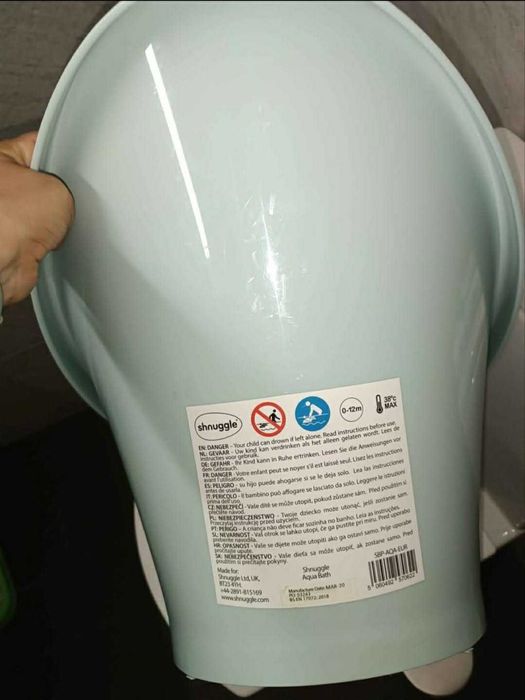 SHNUGLE-Banheira Bebe + Suporte