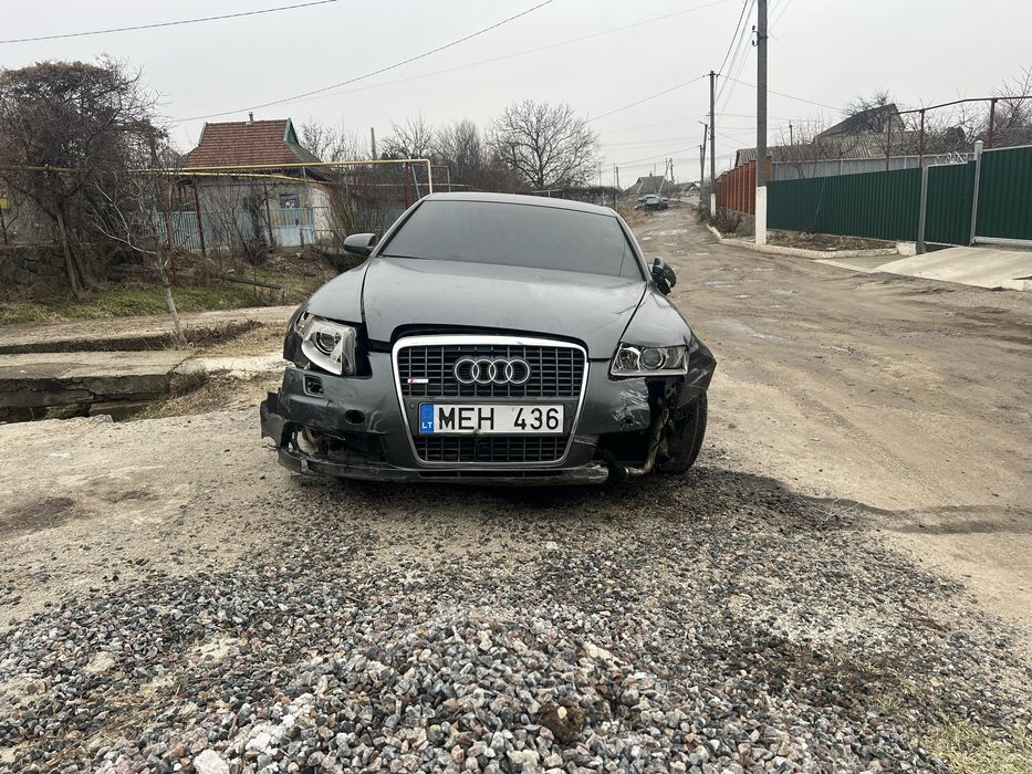 Ауді А6 C6 2007 s-line 3.0 ДТП евробляха