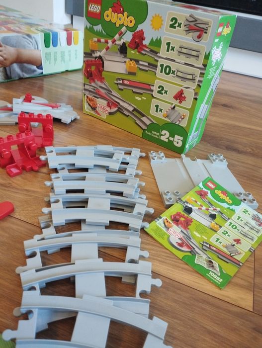 Klocki LEGO Duplo 10882 Tory kolejowe