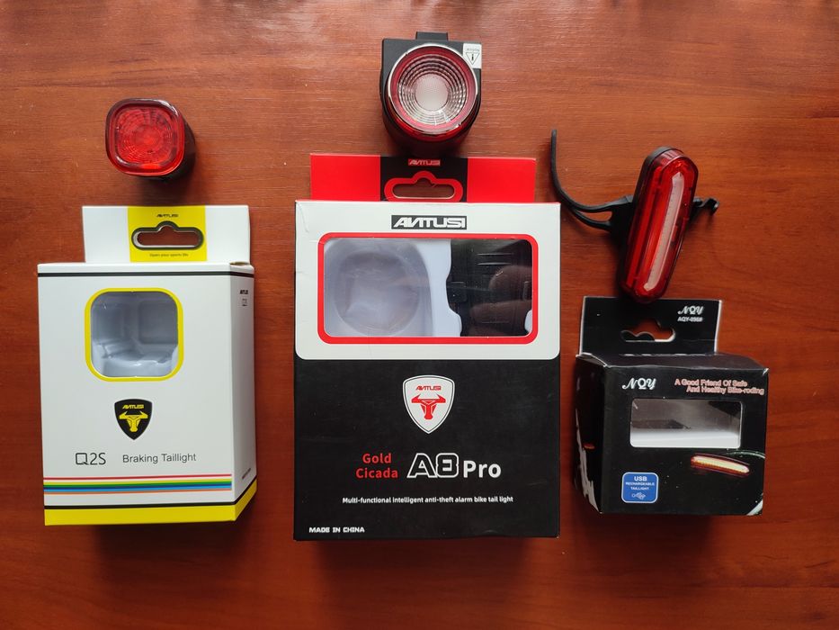 Фары Enlee 1500lm, Cyclami 1000 PRO; Сигнализация Antusi. Каденс пульс