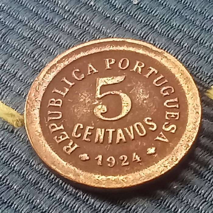 Moeda de 5 Centavos 1924