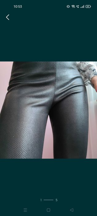 Spodnie legginsy Zara rozmiar M