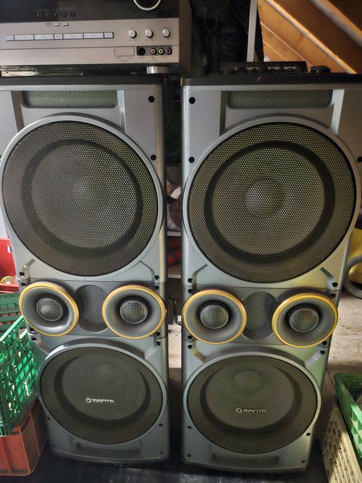 Kolumny manta spk5009 + wzmacniacz harman kardon
