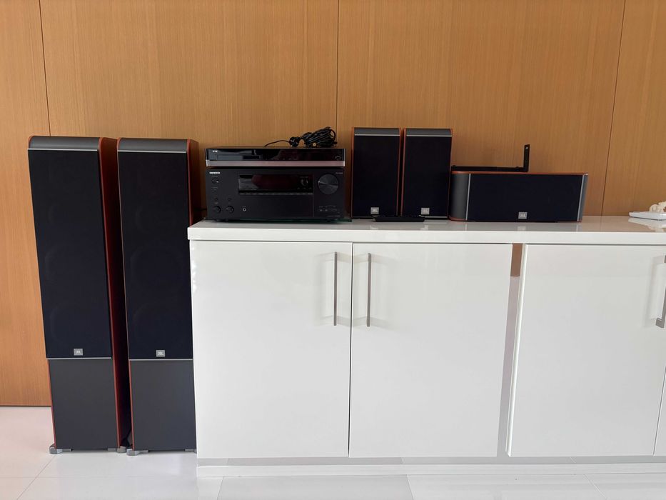 Kino Domowe 5.1 JBL seria ES + ONKYO + Blu-Ray | Super Stan!