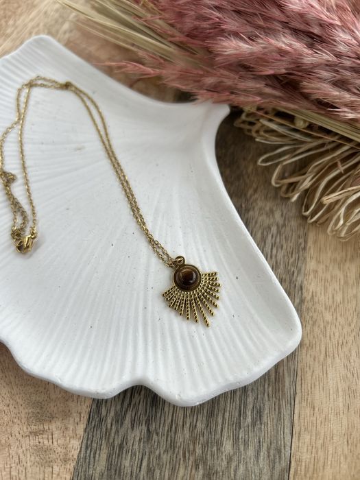 Naszyjnik z Tygrysie oko