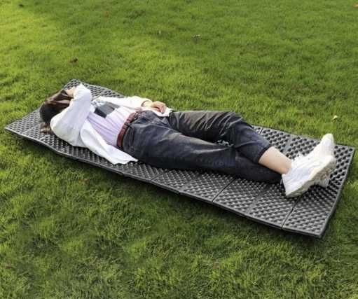 Mata Turystyczna Składana, Karimata, Gruba, Wojskowa, Pianka, 180cm