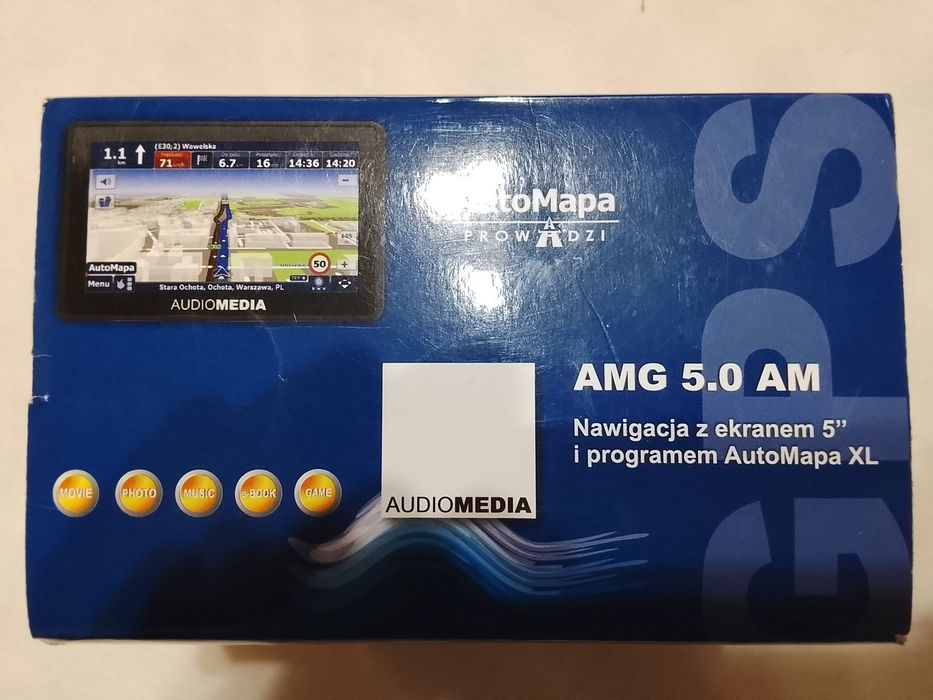 Nawigacja audio media 5''