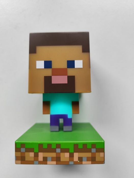 Lampka Minecraft figurka Steva