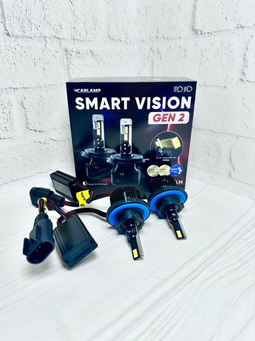 Led автолампы CARLAMP Smart Vision Gen2 H1 H3 H4 H7 H11 H13 HB3/4