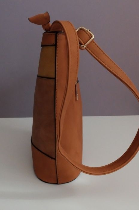 Mala tom castanho caramelo. Como nova