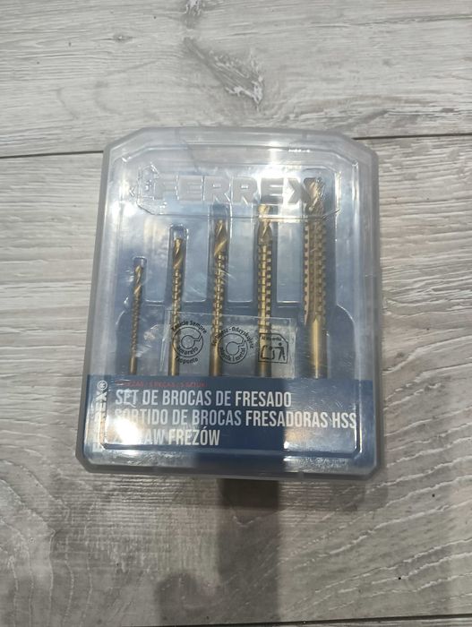 Zestaw FREZÓW  FERREX  5 sztuk pudełko