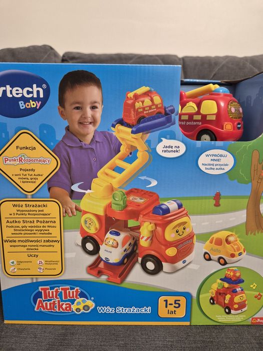 Tut tut autka wóz strażacki. Vtech nr 60810.