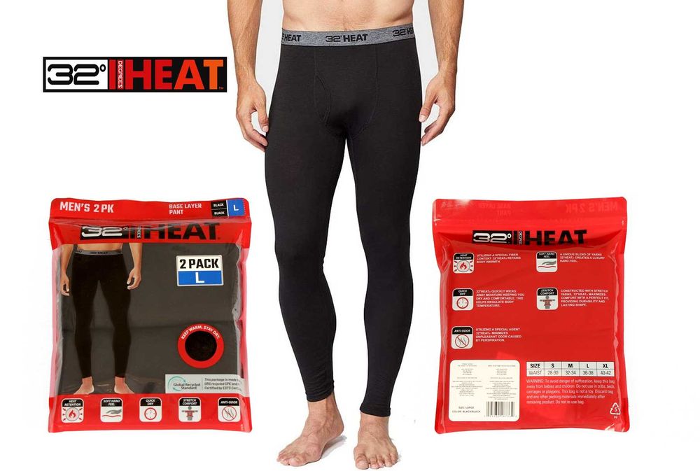 Чоловіча термобілизна 32 Degrees термобелье поддева Кальсони