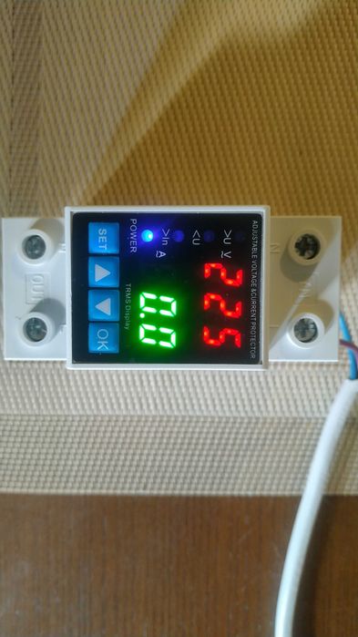 Защитное реле контроля напряжения 220В, 40А