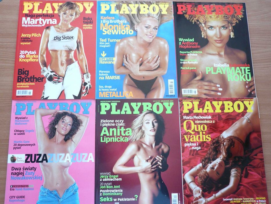 Play rok 2001  - Martyna Wojciechowska , Anita Lipnicka , Marta Piechowiak