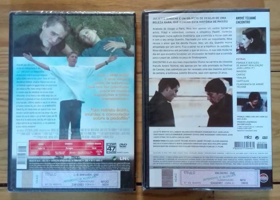 Filme DVD  L.I.E. Sem saída  Selado Legendas PT