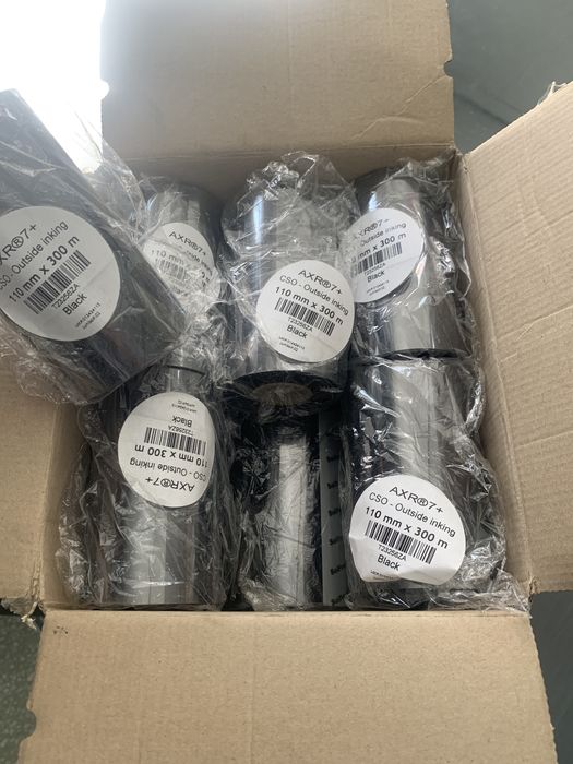 Ribbon Termico AXR 7+ 110mm x 300mt