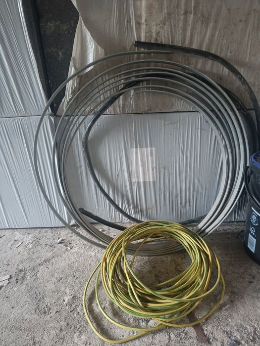 przewód Cu1x16 mm2 około 25 m