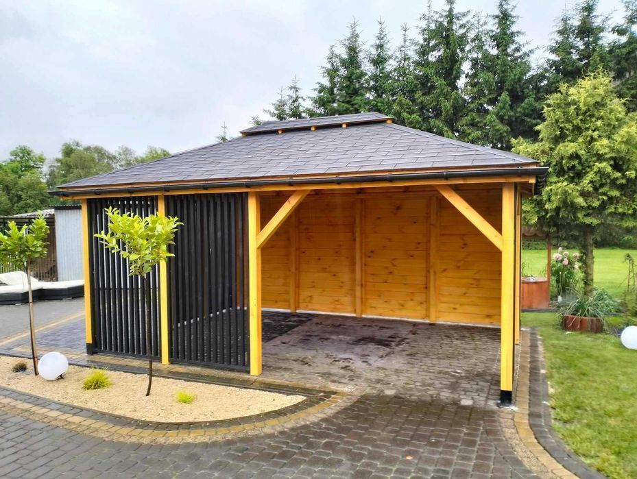 Altana ogrodowa MEWA 3x3m - Wykonujemy Altany, domki, wiaty
