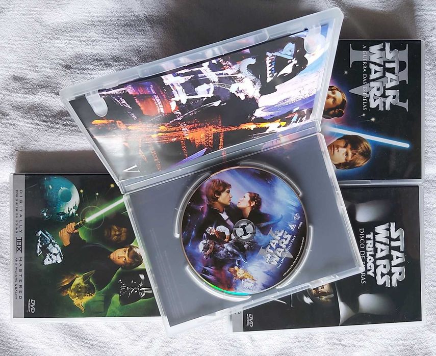 Dvd Star Wars trilogy IV/V/VI Edição Especial