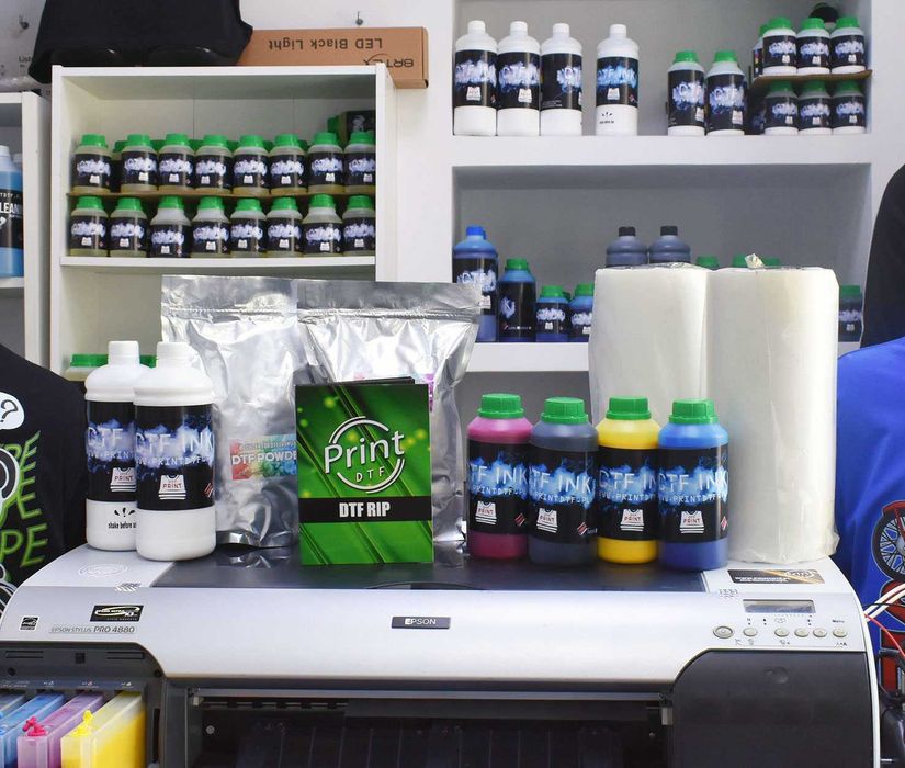 Zestaw produkcyjny DTF , drukarka dtf, proszkarka dtf, szkolenie gratis