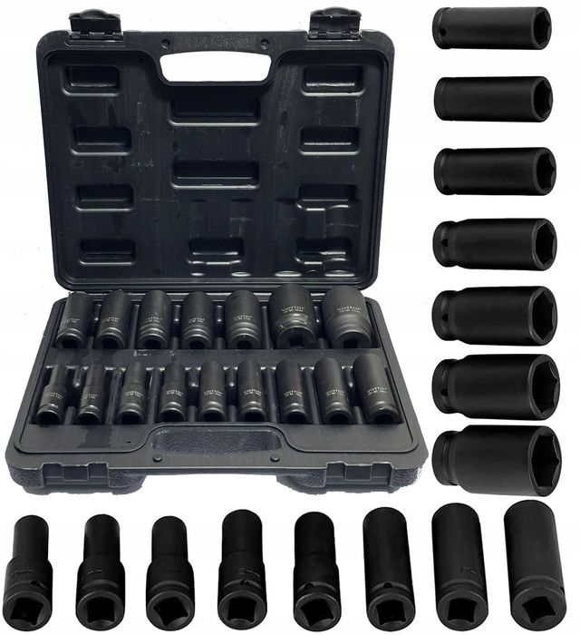 Klucze nasadowe udarowe 1/2" 10 - 32 mm