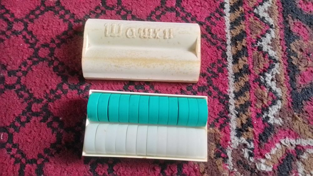 Шашки пластиковые настольные СССР .