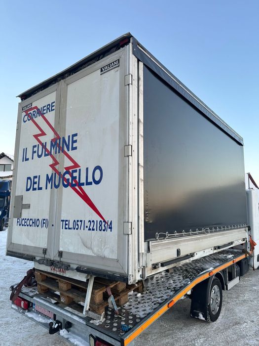 Будка, кузов тентований бортовий з задніми дверима, новий тент!