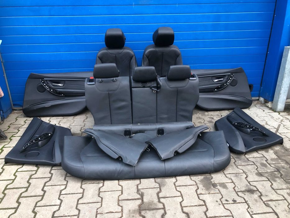 Fotele Grzane Skora Boczki Europa BMW F30 F31 M-Pakiet