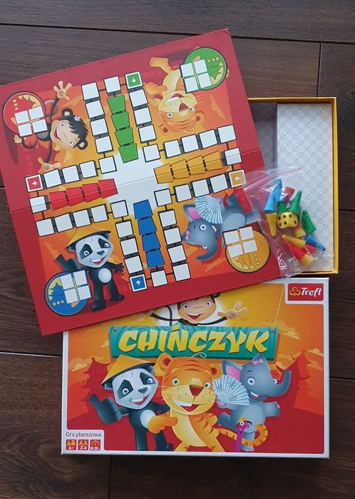 Chińczyk gra dla dzieci Trefl
