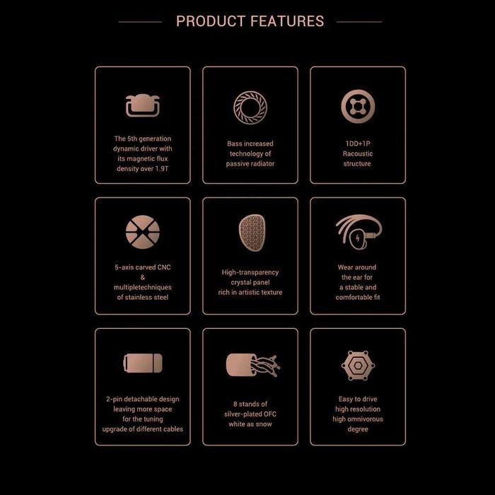 ‼️ Simgot EA2000 Boson - это динамические проводные наушники (1DD+1PR)