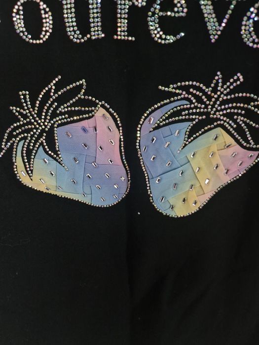 Bluzeczka bawełniana w truskaweczki M/L