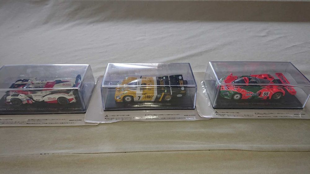 8 Miniaturas DTM e 24H Le Mans (escala 1:43)