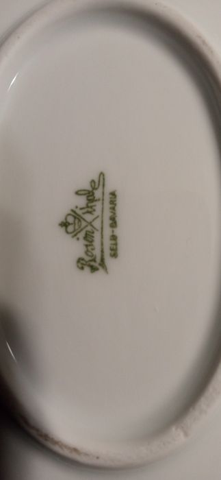 Półmisek Rosenthal 1925 r., duży, złocone brzegi