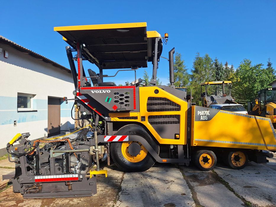 VOLVO abg  P6870C, Rozściełacz asfaltu, układarka asfaltu