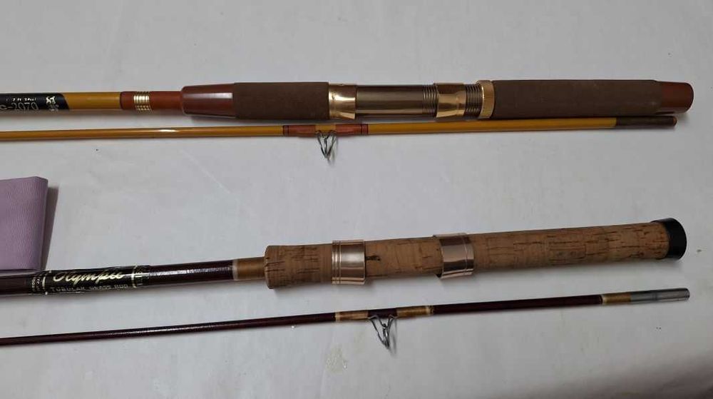 2 Canas de pesca "Olympic" - Novas - De Coleção