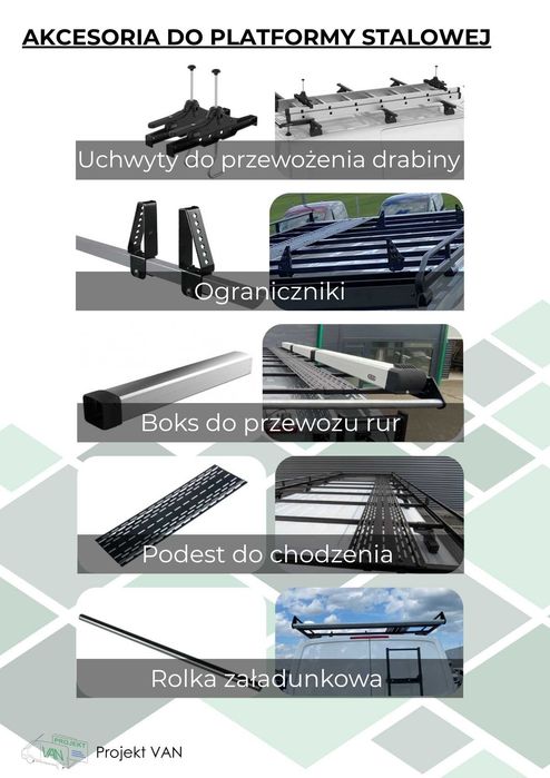 Platforma Dachowa Iveco Daily 3520 L/H2 2014-> | Bagażnik Dachowy | Dostawa / Montaż