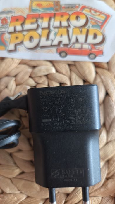 Ładowarka Nokia AC-11E cienki bolec