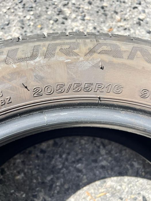 205/55/16 Bridgestone 2 pneus