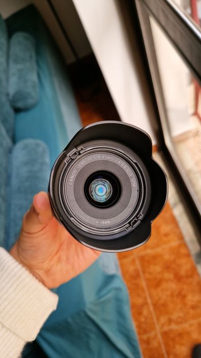 Objetiva Canon RF-S 18-45mm F4.5-6.3 IS STM + Filtro ND 1000 K&F