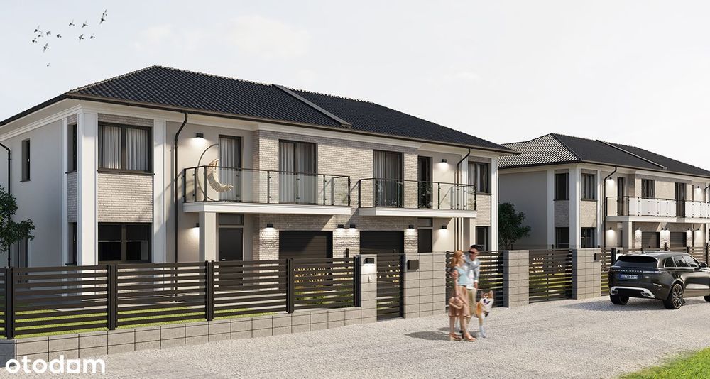 Dom B2 w Jankach, bezpośrednio, rekuperacja oraz piec gazowy w cenie!