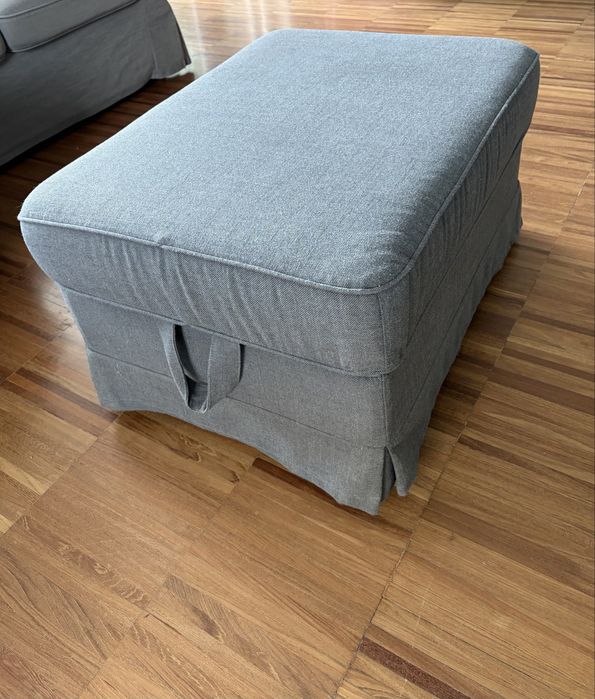 Podnóżek Ektorp Ikea szary Poznań