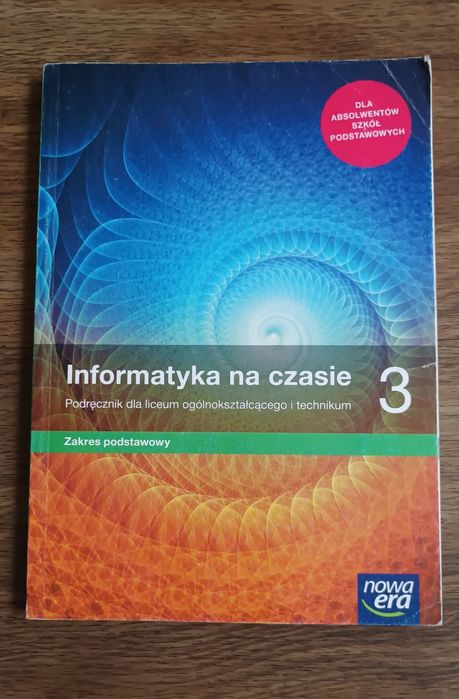 podręcznik informatyka na czasie 3
