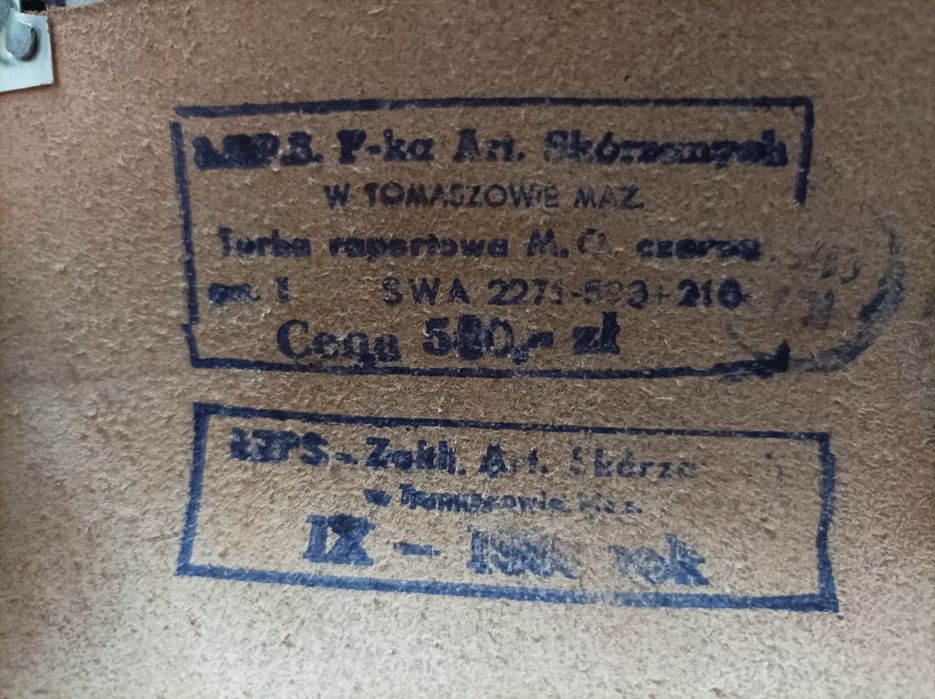 Sprzedam torbę raportowke PRL-u dawnej MO