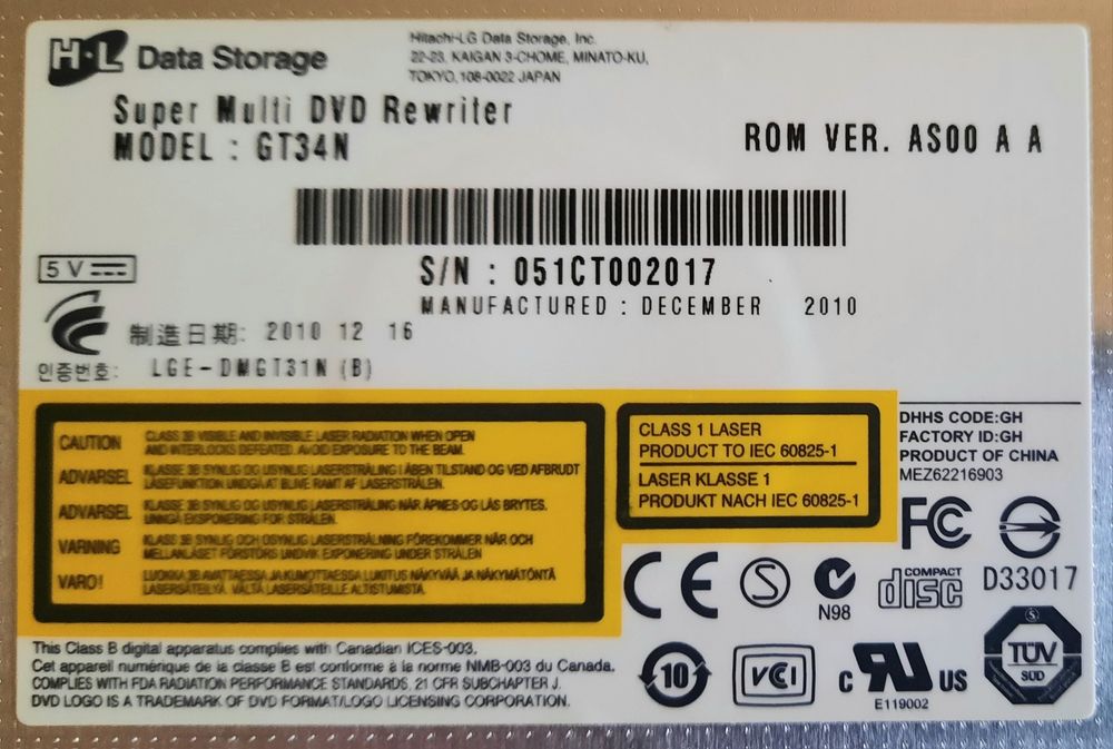 H-L Data Storage