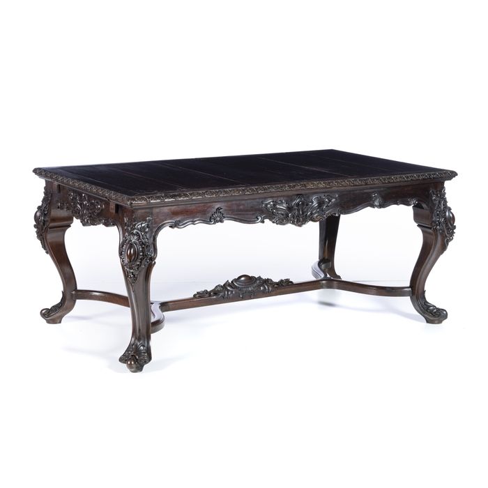 Moveis - Mesa de sala de jantar; em pau-santo