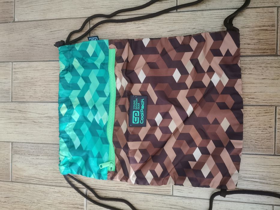 Zestaw plecak, worek, piórnik Coolpack Jungle Minecraft