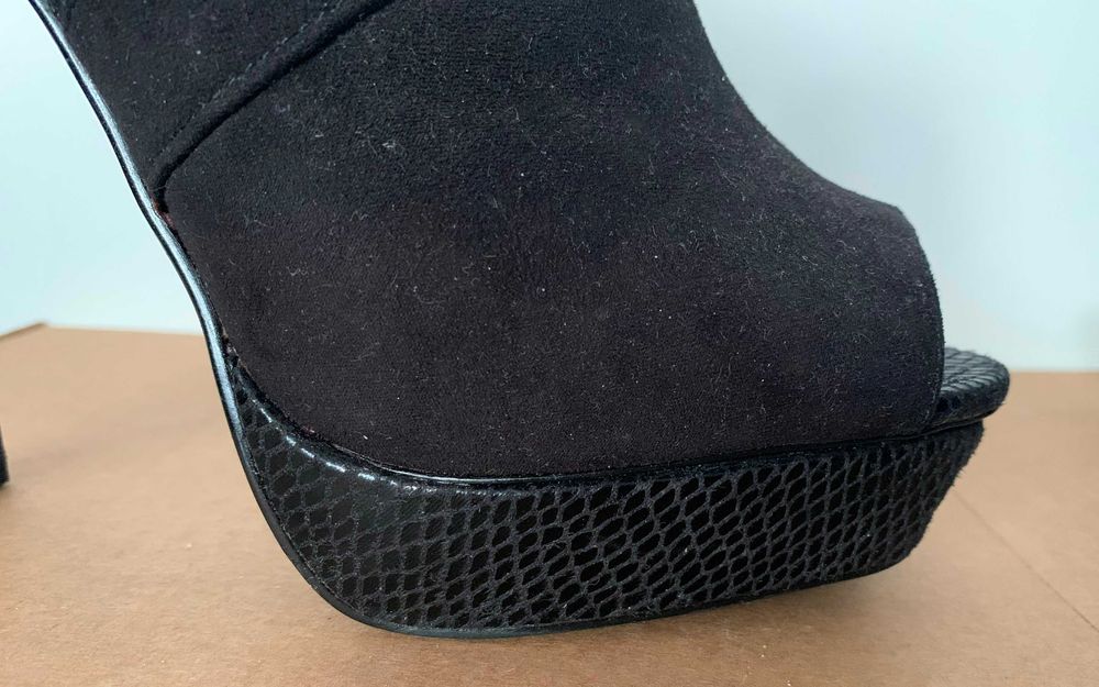 super wygodne czarne buty FAITH rozm.37