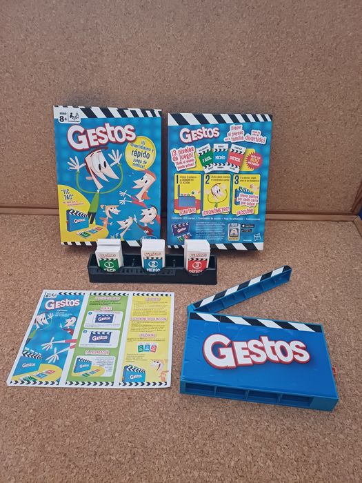 Jogo gestos, mímica. Hasbro.