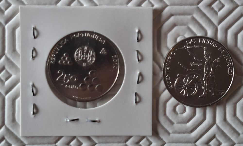Moedas comerativas de 2.5